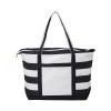 Fashionable Boat Totes Black Front